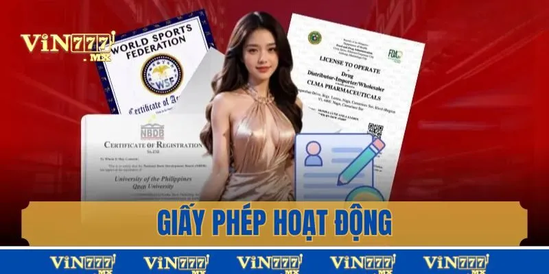 Giấy phép hoạt động